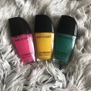 Wet n Wild Nail Polish Trio